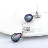 Crystal Women Gender Drop Earrings Pearl Mounting Wholesale