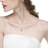 Crystal Chain Jewelry Silver Necklace Good Looking Fashion Necklace