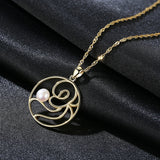 Infinity Knot Freshwater Pearl Pendant S925 Sterling silver Necklace