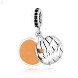 925 Sterling Silver Mysterious Evil Pumpkin Charm For Bracelet  Fashion Jewelry For Halloween