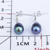 Hot-selling bridal jewelry pearl mounting earrings drop earrings