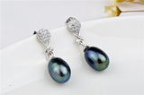 Crystal Earrings Charms Mounting Decorative Pearls For Jewelry Accessories