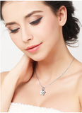 chain star necklace jewelry for girls simple design necklace