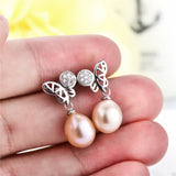 Pearl Earrings Mounting For Women Fashion Jewelry Wholesale