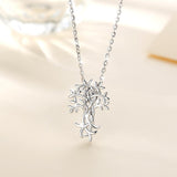 925 Sterling Silver Tree Of Life Pendant Necklace For Men Women Celtic Knot Jewelry with box Anniversary party gifts