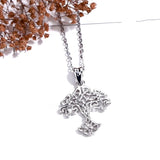 925 Sterling Silver Tree of Life Necklace Pendant Celtics Knot Charm Women Pendants Fashion Silver Jewelry Gift