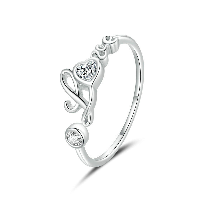 Imported Adjustable Silver Rings for Women, Midi Finger Crystal Rings for  Girls and Women with Cubic