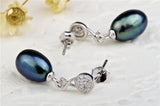 Crystal Earrings Charms Mounting Decorative Pearls For Jewelry Accessories