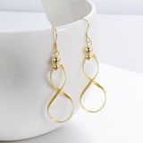 Infinity Earrings Best Selling Silver Drop Shipping Small Moq Earrings