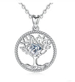 Crystal Tree Necklace