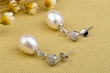 New Arrival Women's Earrings Mounting Fashionable Silver Earrings