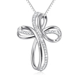 Famous Cross CZ Necklace Fashion Wholesale Latest Fashion Product