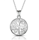 Family Tree of Life Pendant Necklaces