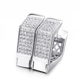 factory earrings wholesale cubic zirconia silver design earrings