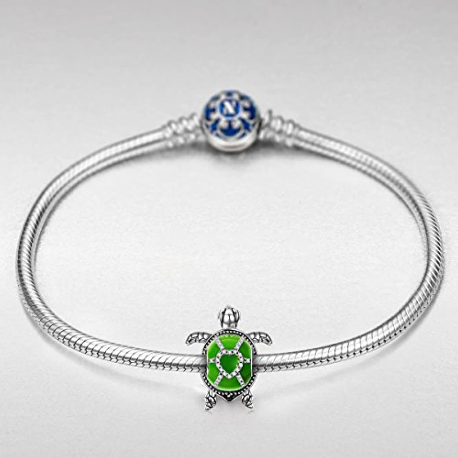 Sterling Tortoise Bracelet | Exotic India Art