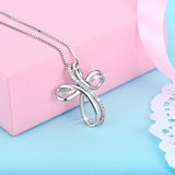 Famous Cross CZ Necklace Fashion Wholesale Latest Fashion Product